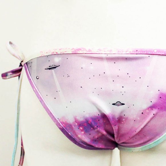 SALE! Wildfox Space Cadet String Bikini Bottom - Picture 2 of 4